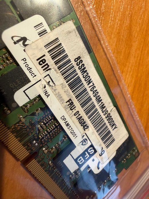 Pamięć ram 16gb lenovo i inne