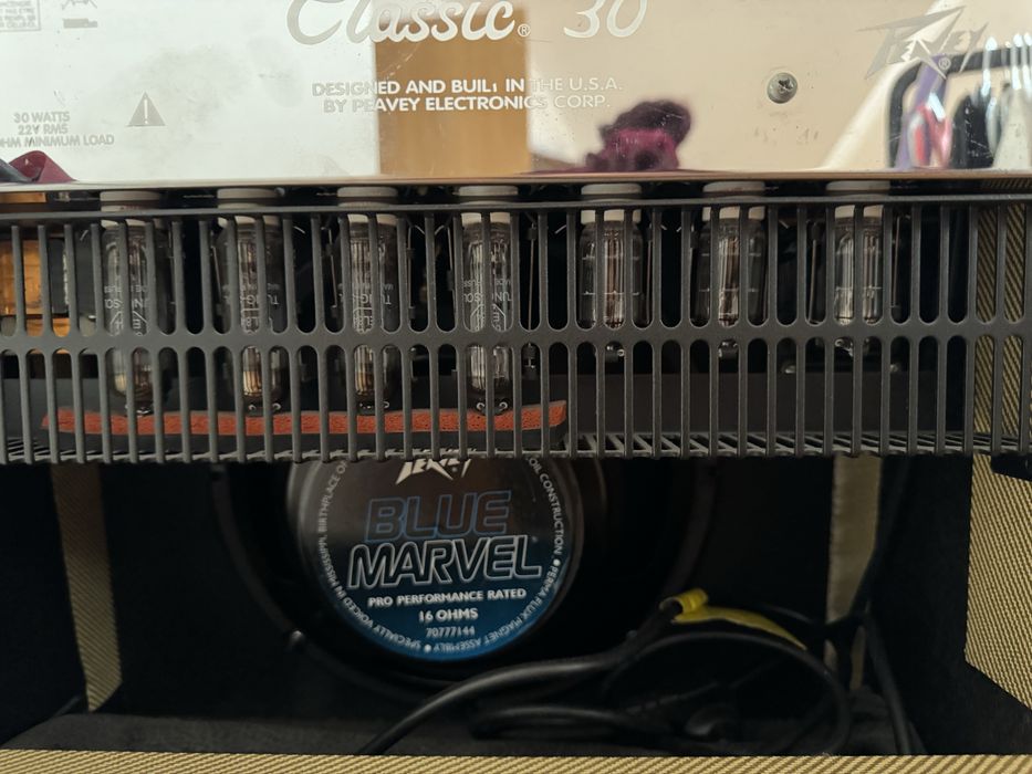 Wzmacniacz lampowy Peavey Classic 30 + kolumna 2x12