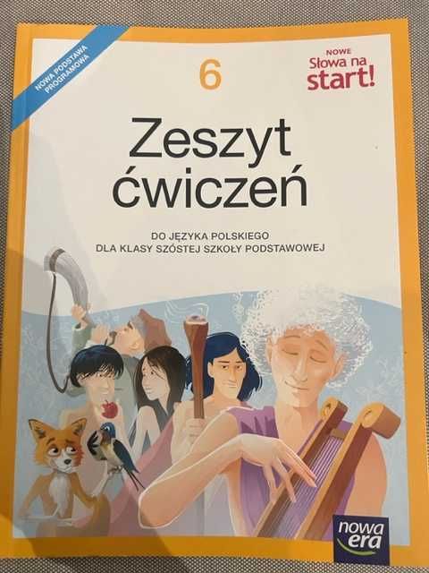 Zeszyt ćwiczeń do języka polskiego, 6 kl. szkoły podstawowej. Nowy.