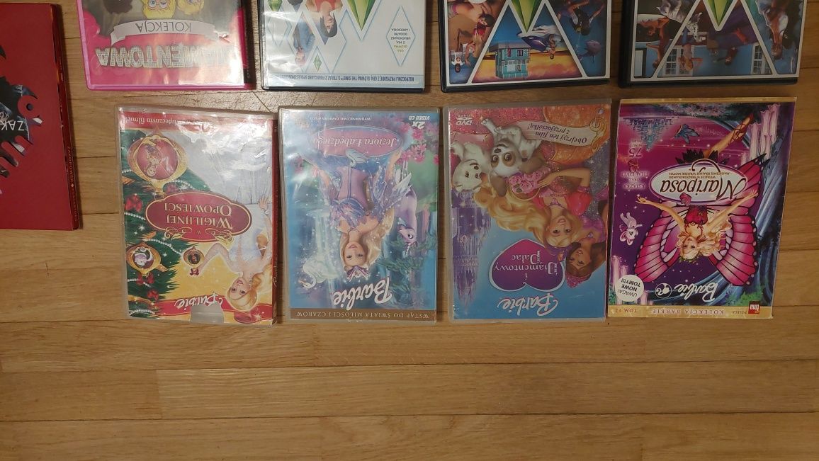 Kolekcja DVD  Barbie Sims  Gry Filmy