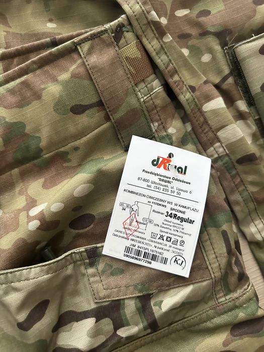 Kombinezon cwiczebny WS Multicam Rozmiar M/R 117/dkws