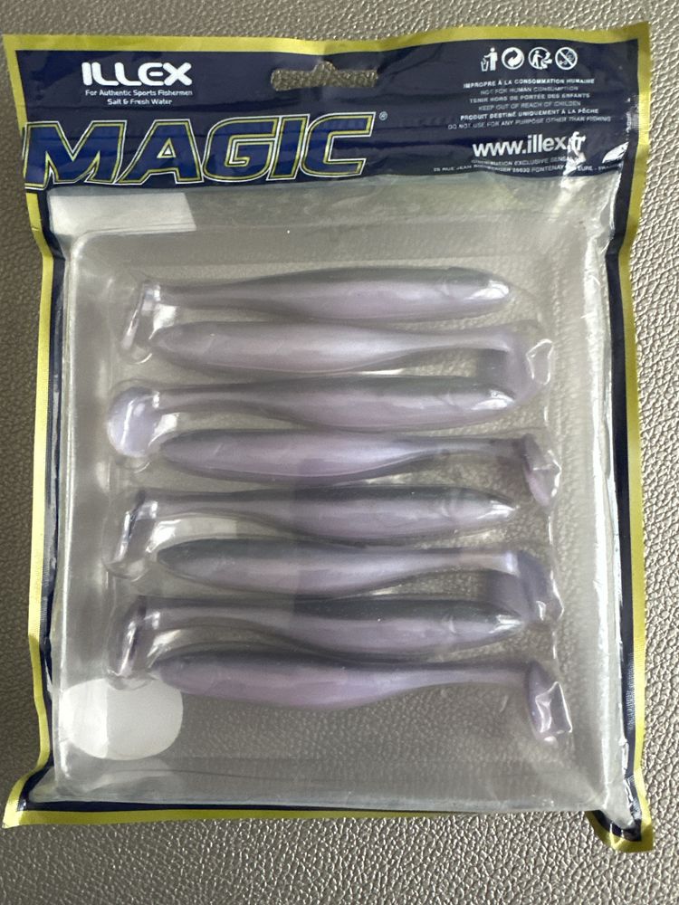 Przynęty / gumy / przynęta Illex Magic Shad UV Magic Purple