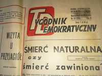 Tygodnik Demokratyczny 1958r.