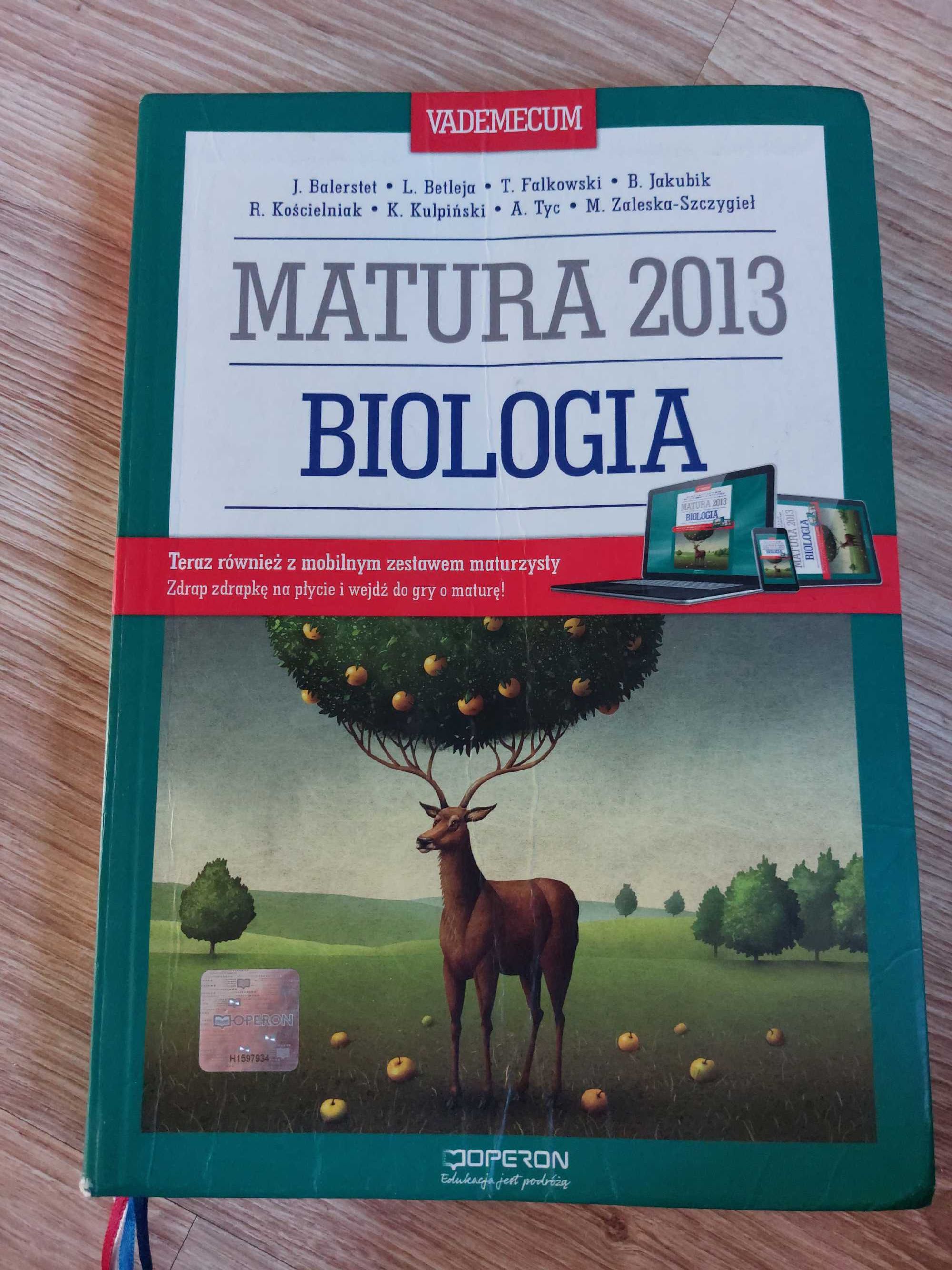 Vademecum Matura 2013 BIOLOGIA