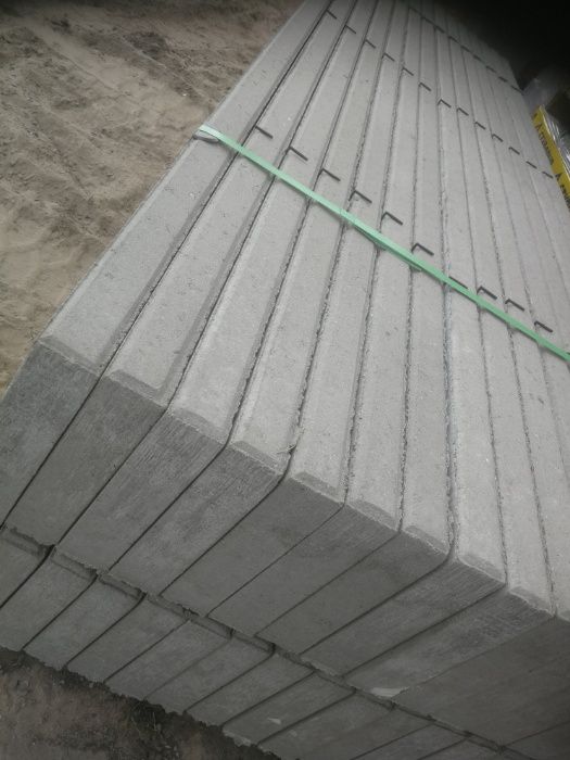 Płyta podmurówkowa 40 x 250 x 5 cm piaskowiec w ramce