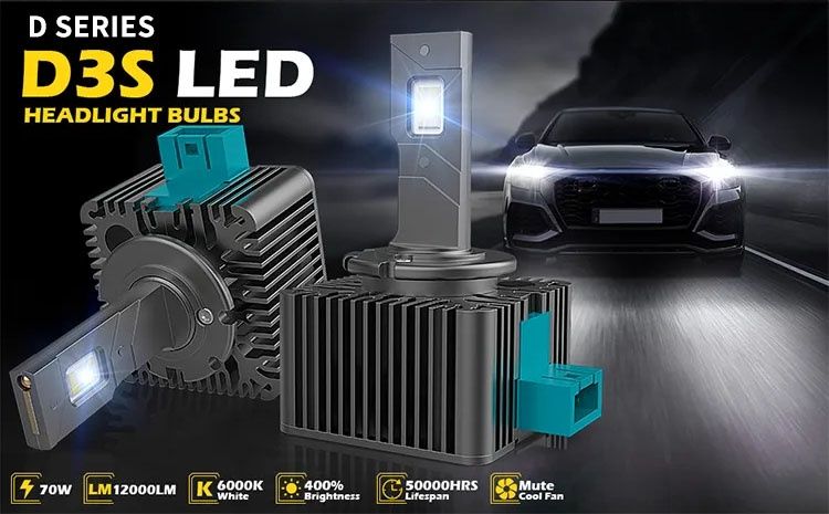 Żarówki żarniki LED D3S,D1S Xenon Canbus 6000k