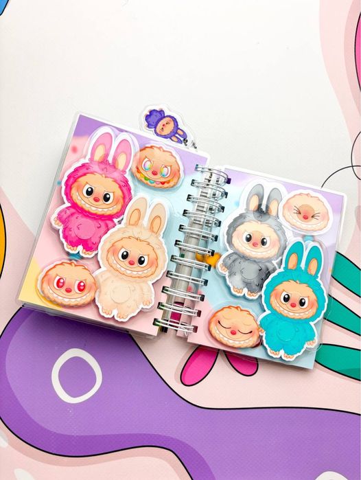 Labubu mini, toca boca, avatar, albumy na rzepy