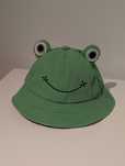 Kapelusz przeciwsłoneczny dziecięcy żaba żabka bucket hat na lato