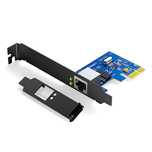 Karta sieciowa Ugreen US230 Gigabit 10/100/1000Mbps PCI-E - czarna