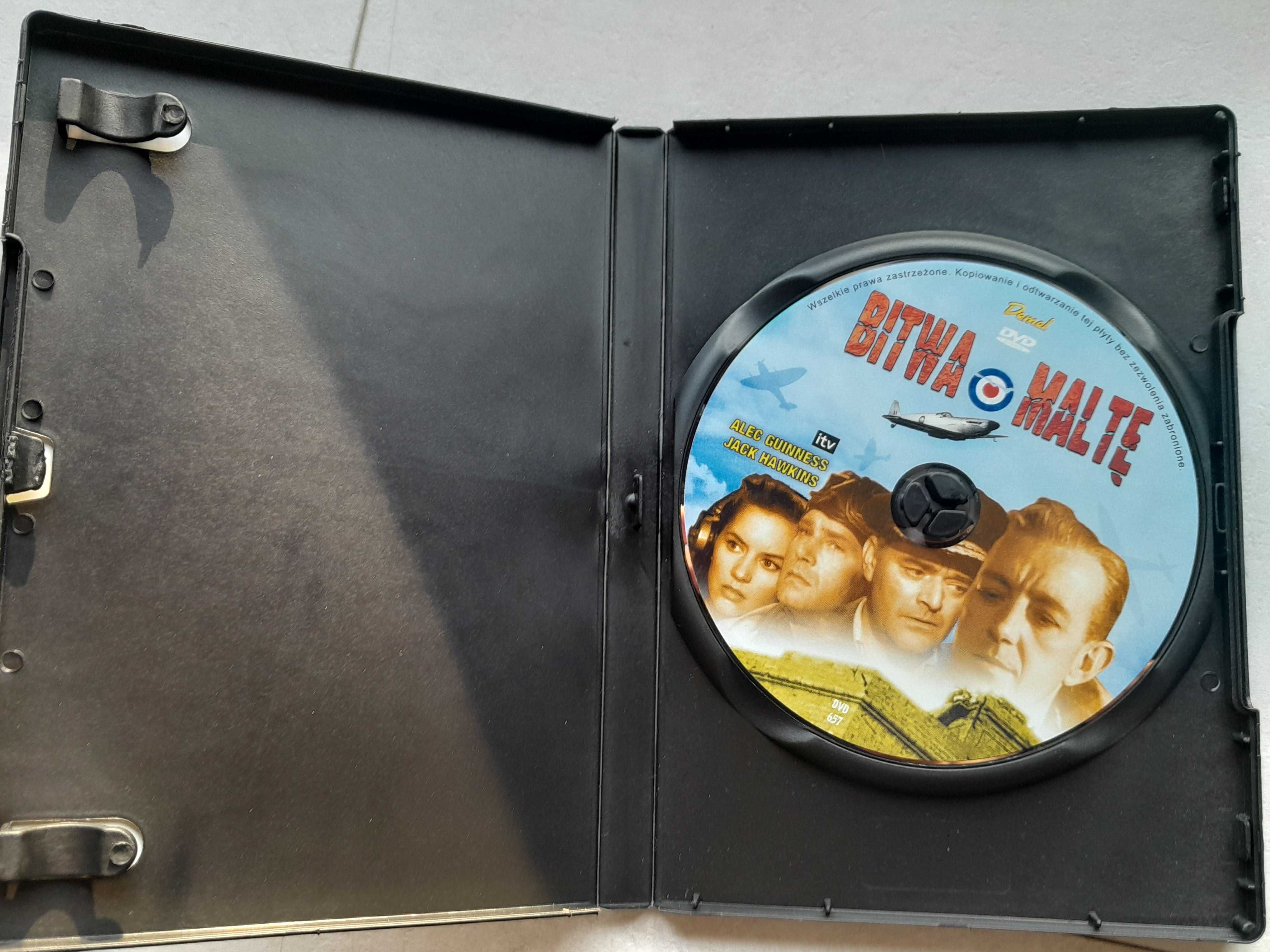 Filmy DVD i VCD zestaw 4 sztuki lotnicze Red Baron Bitwa o Maltę inne