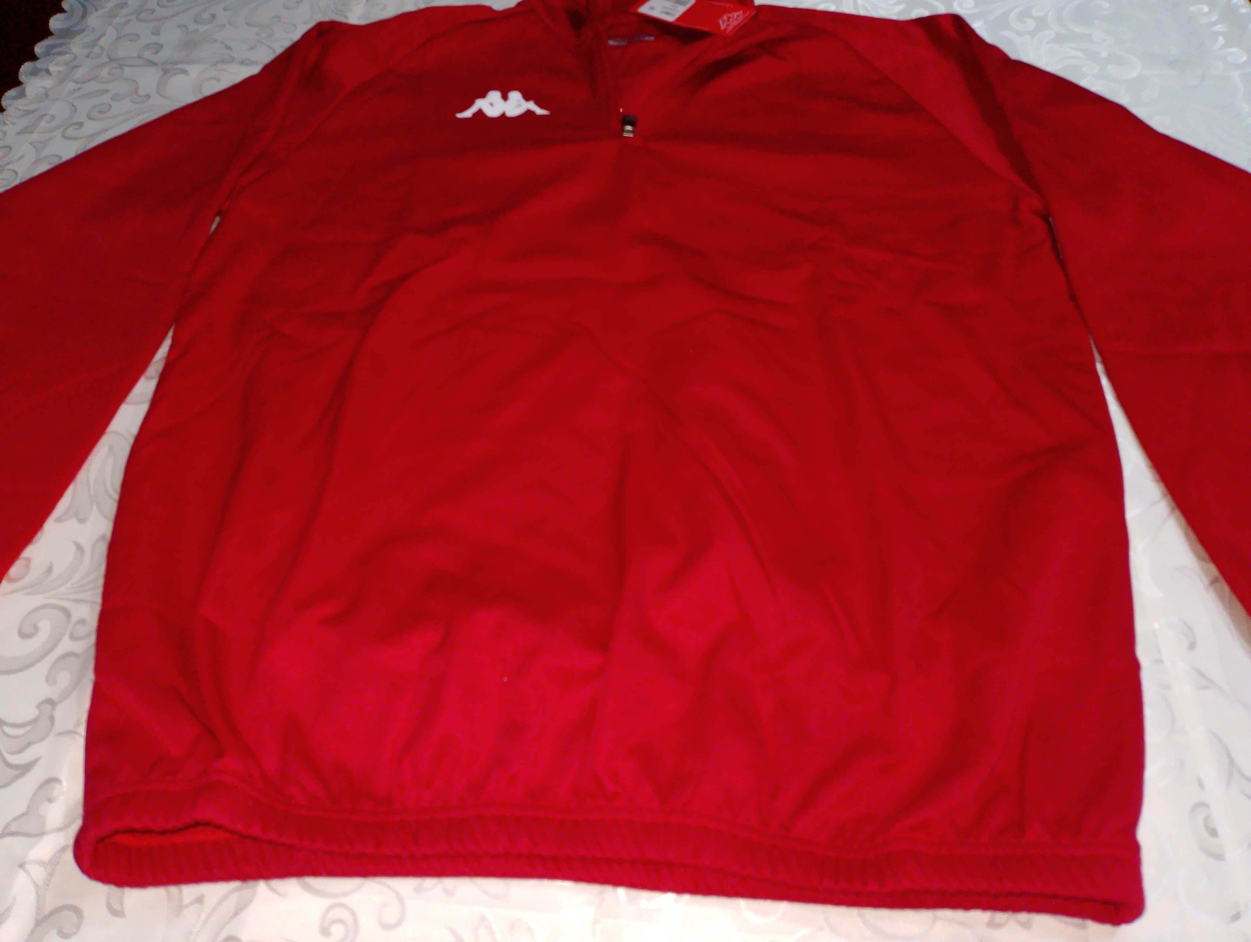Bluza sportowa kappa xxxl 3xl czerwona