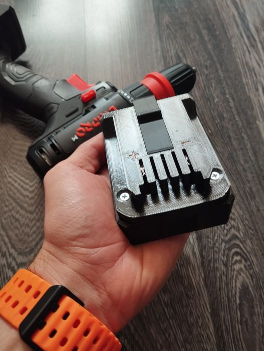 Адаптер перехідник акумулятор Black Decker на інструмент Dnipro-M 20V