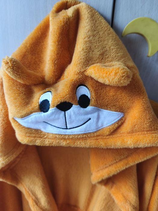 Szlafrok dziecięcy, Lisek 134/140