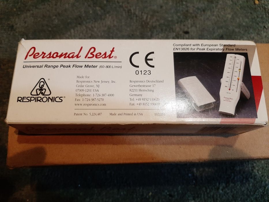 Дитячий пікфлоуметр  Respironics Personal Best