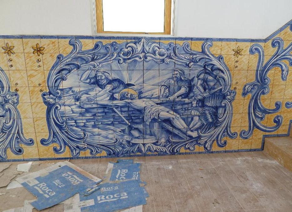 Paineis em azulejo pintado à mão para Capelas e Igrejas