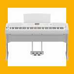 YAMAHA DGX 670 WH Statyw L300B Pedał LP-1