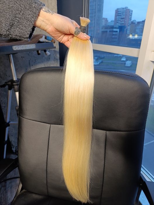 Європейське волосся м'яке не плутається від 60 см за 100г 150$