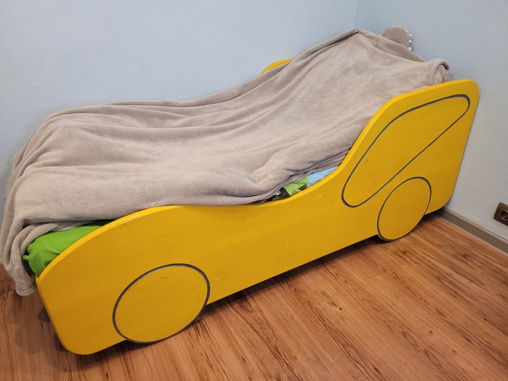 Ліжко дерев'яне, дитяче, машина авто