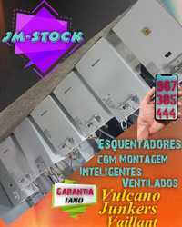 Esquentadores ventilado inteligente junkers  vulcano  Vaillant