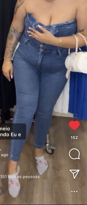 Macacao de ganga