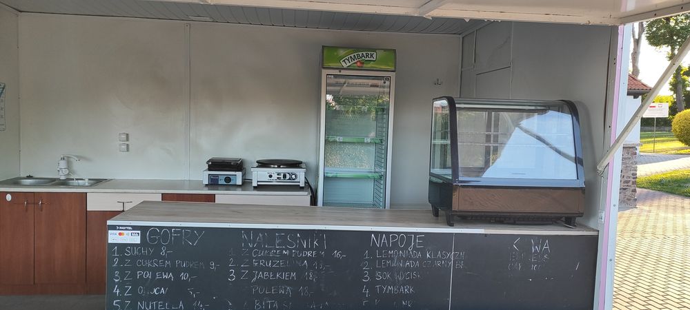 Przyczepa gastronomiczna Lody Gofry Naleśniki