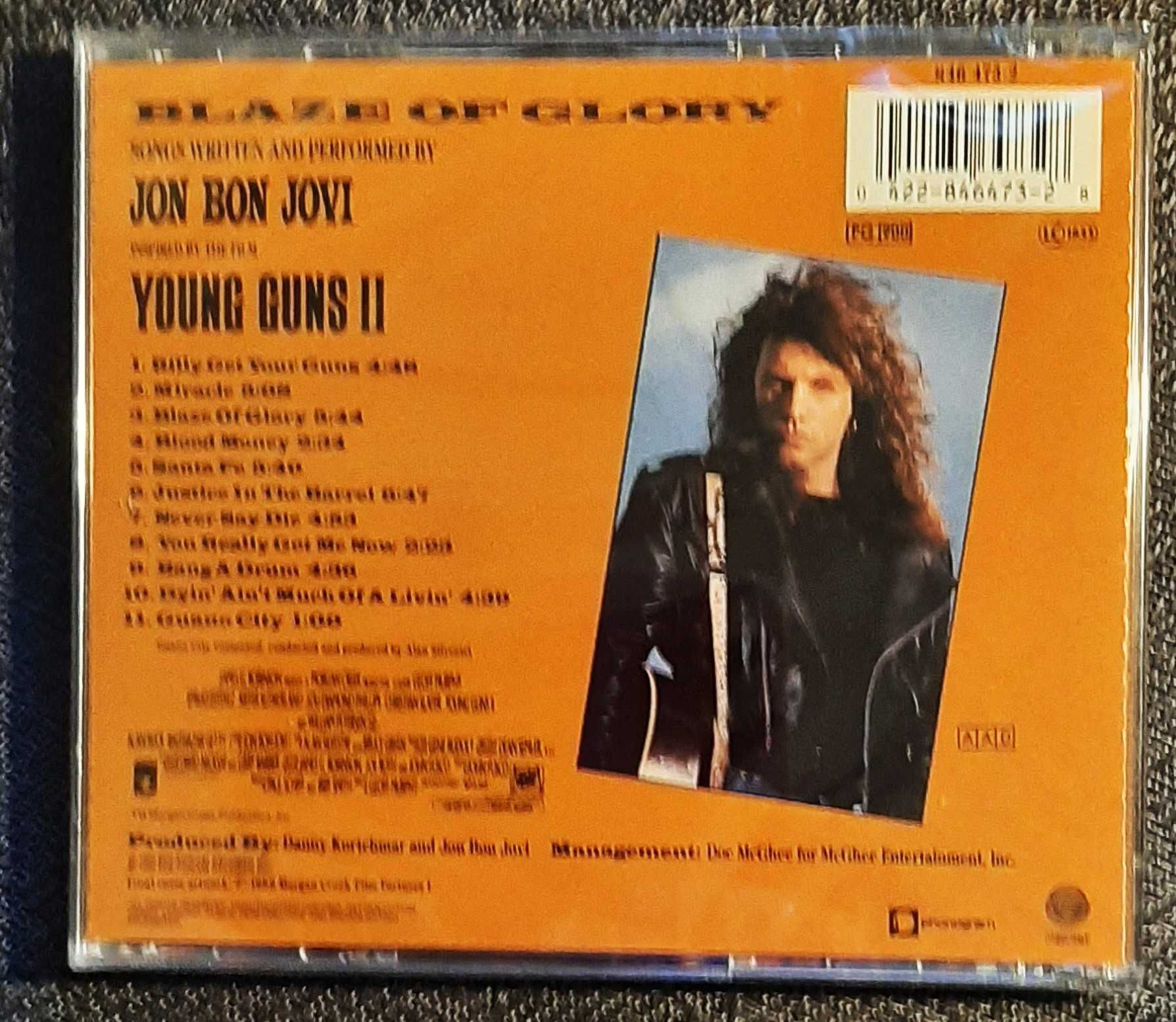 Polecam Album CD JON BON JOVI -Album  Blaze Of Glory Young Guns