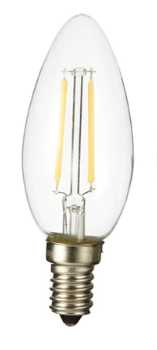 4 Lampadas LED de Filamento 2W