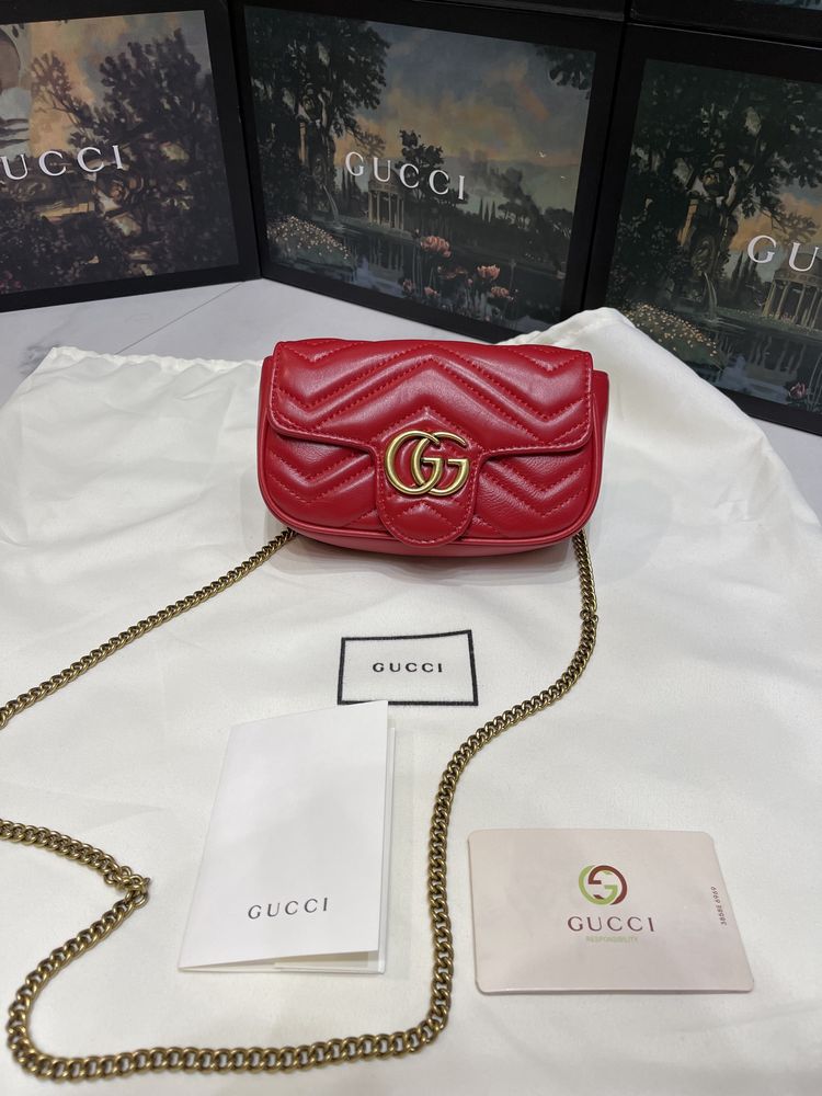 Torebka Gucci Marmont Super Mini