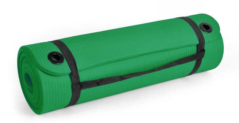 Nowa Gruba Mata do ćwiczeń fitness yogi  SMJ Sport 183x61x2cm  TUV