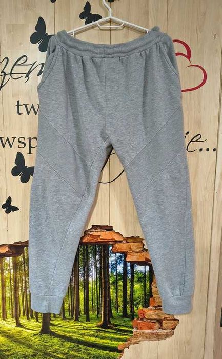 Spodnie dresowe X-MAX damskie szare wygodne dresy XL