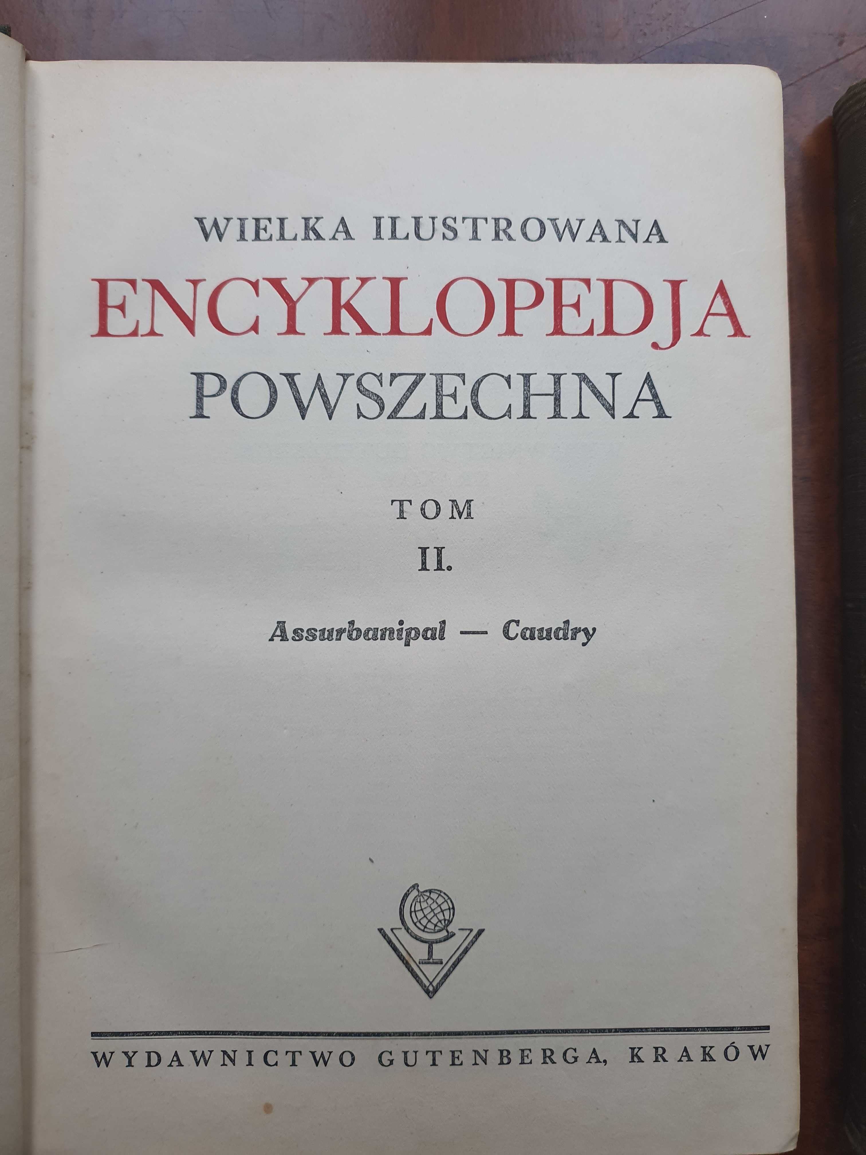 Encyklopedia Gutenberga oryginał z lat 30` 18szt