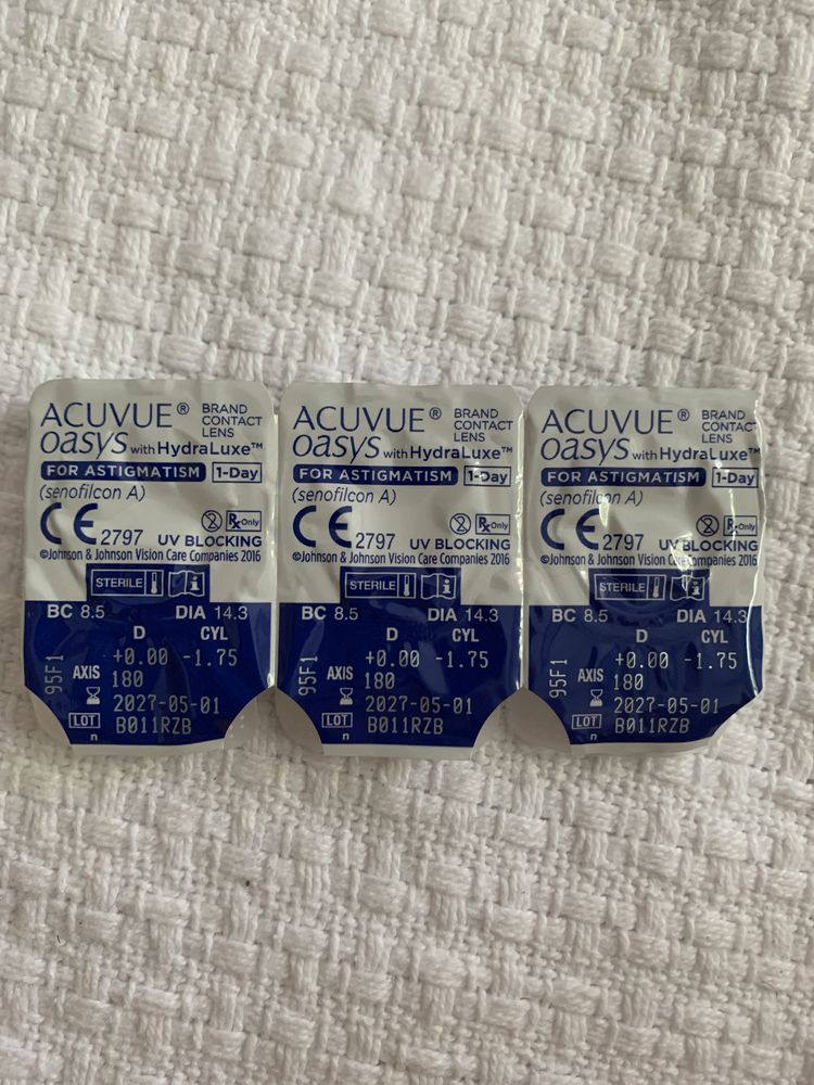 Acuvue Oasys Astigmatism CYL -1.75