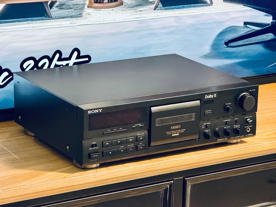 ‼️ Sony TC-K 808 ES — премиум кассетная дека Hi-Fi, 3 головы, кварц