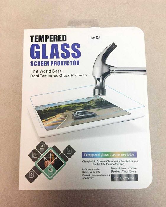 Película de vidro temperado para iPad 2 / iPad 3 / iPad 4