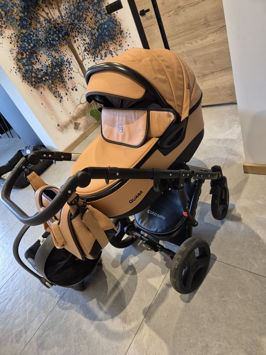 Sprzedam wózek Coto Baby Quara + fotelik Cybex