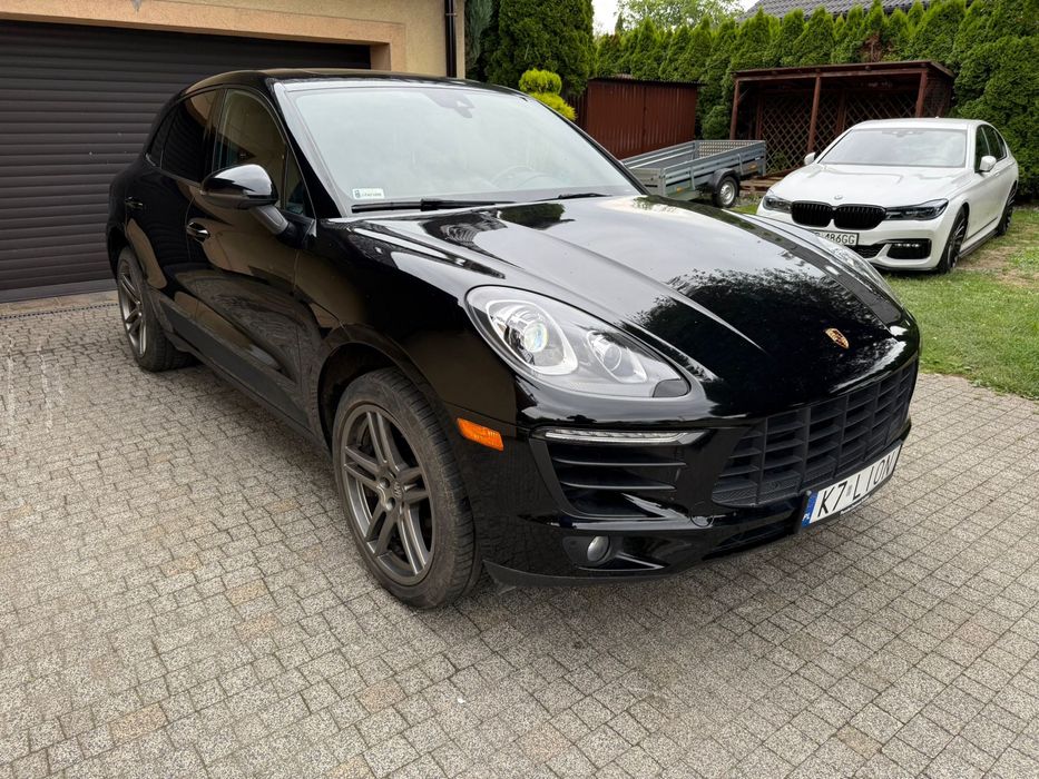 Porsche Macan 2018 2.0 252 km Uszkodzony do Lakierowania 4x4 Skóry OC