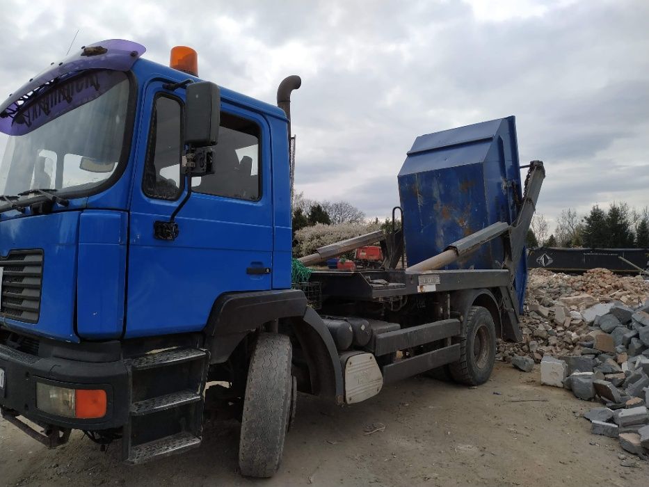 Wywóz gruzu śmieci Wynajem Kontenera wywóz ziemi, transport gruz