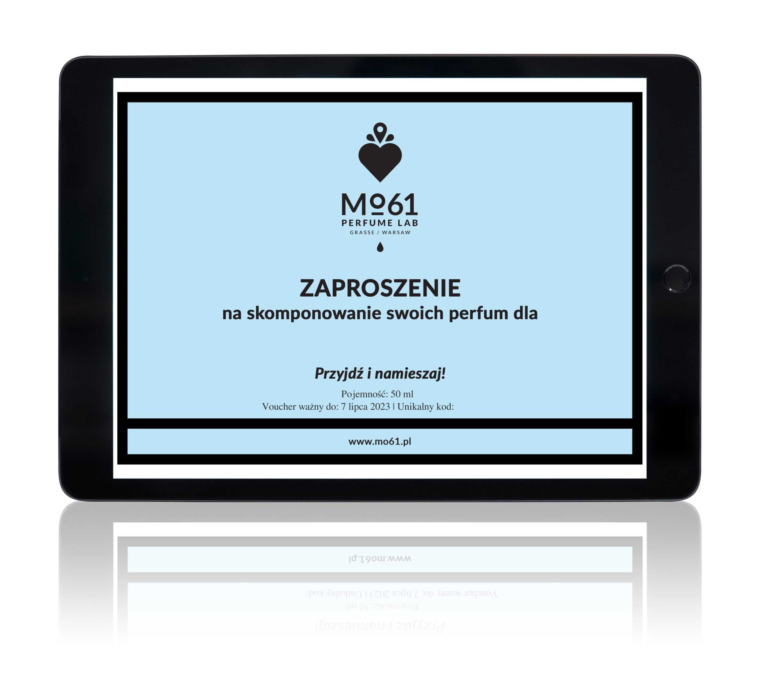 Voucher na skomponowanie perfum Mo61