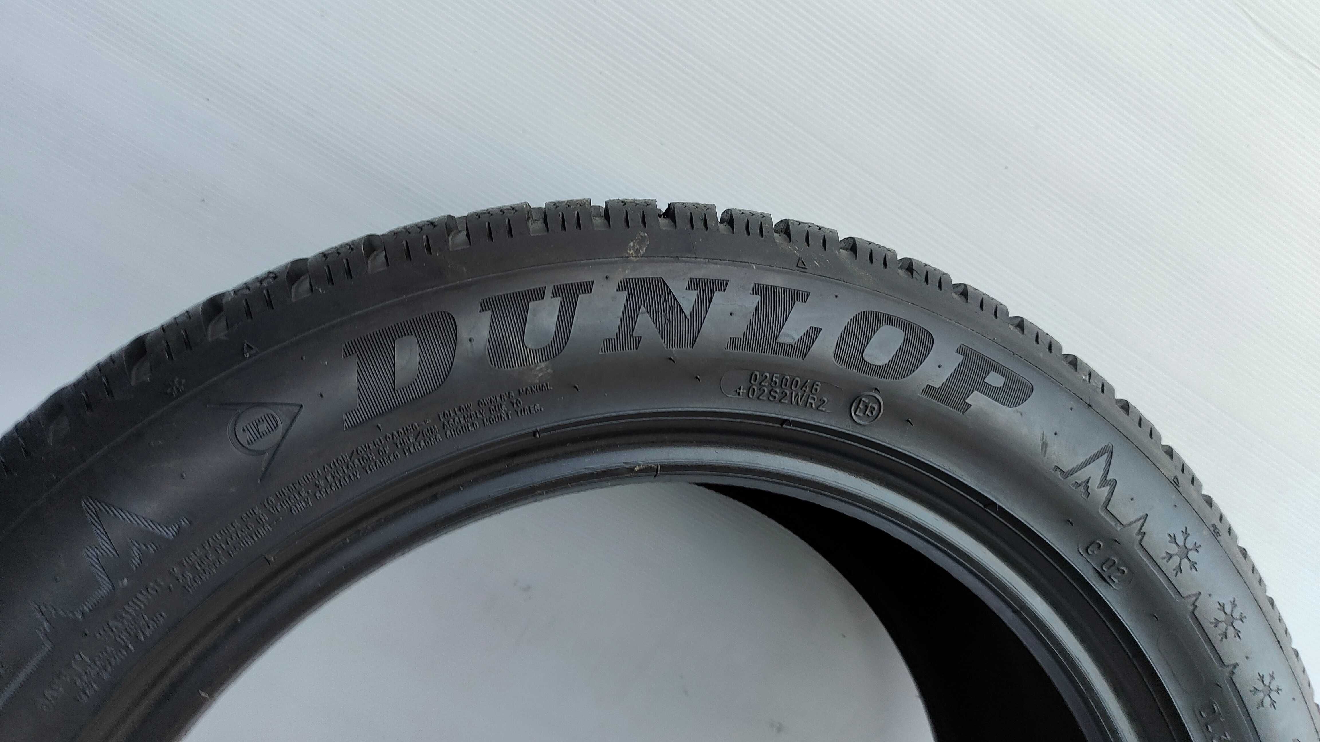 Opony Zimowe 215/55/17 Dunlop 2szt 7,5mm MB