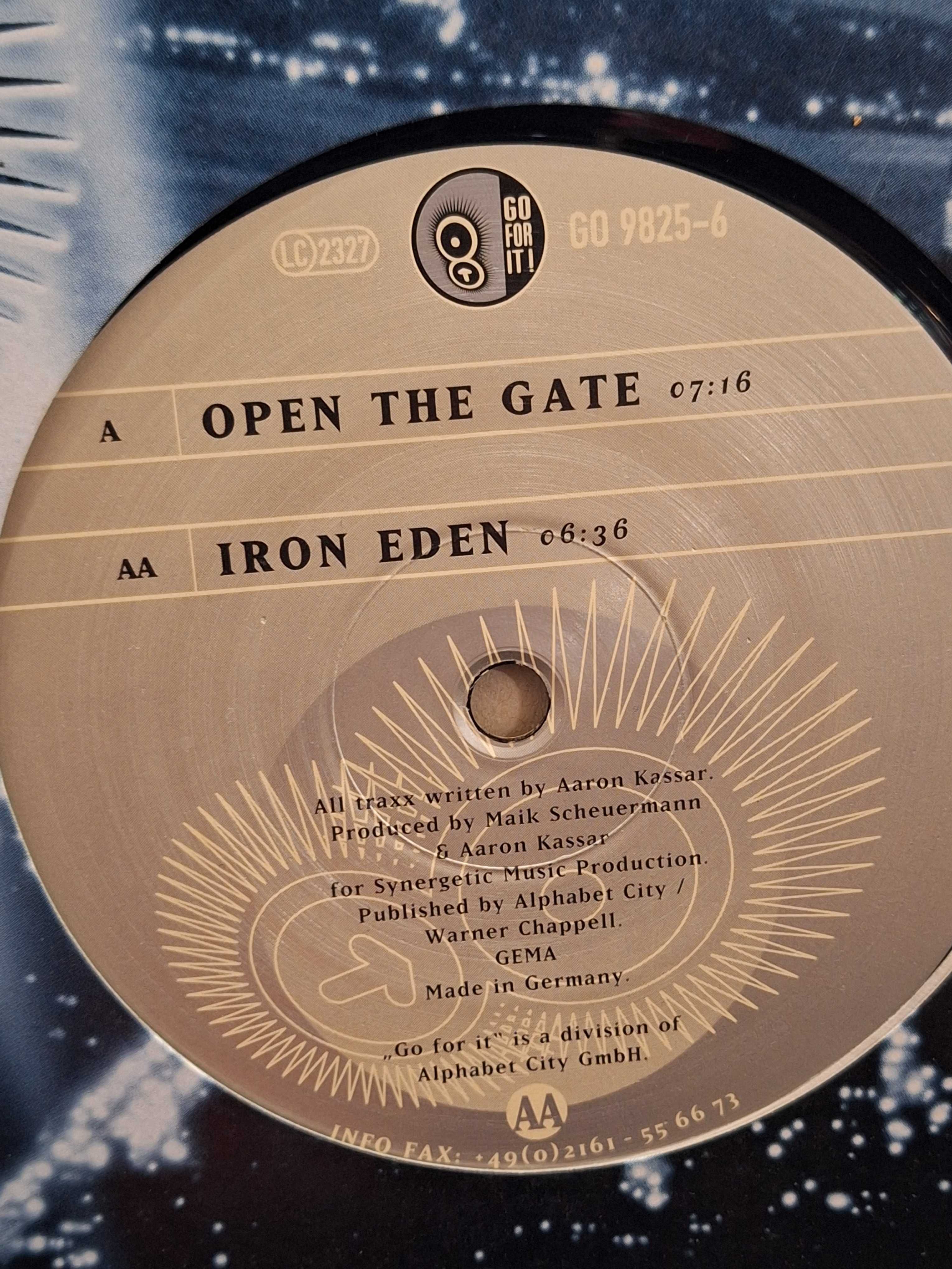 ZADBANA płyta winylowa Go for It! Open The Gate Iron Eden winyl