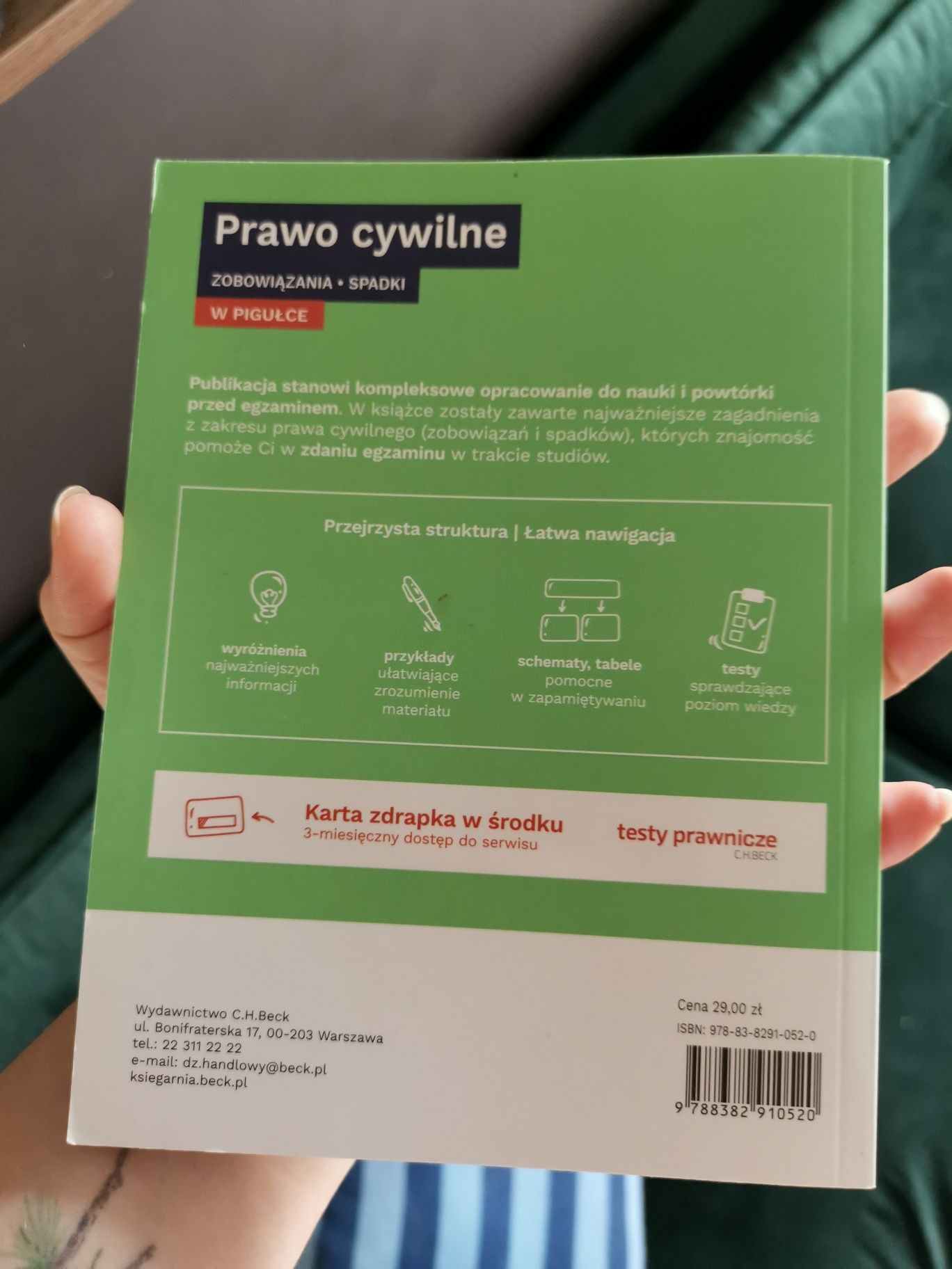 Prawo cywilne w pigułce Beck, Zobowiązania Spadki