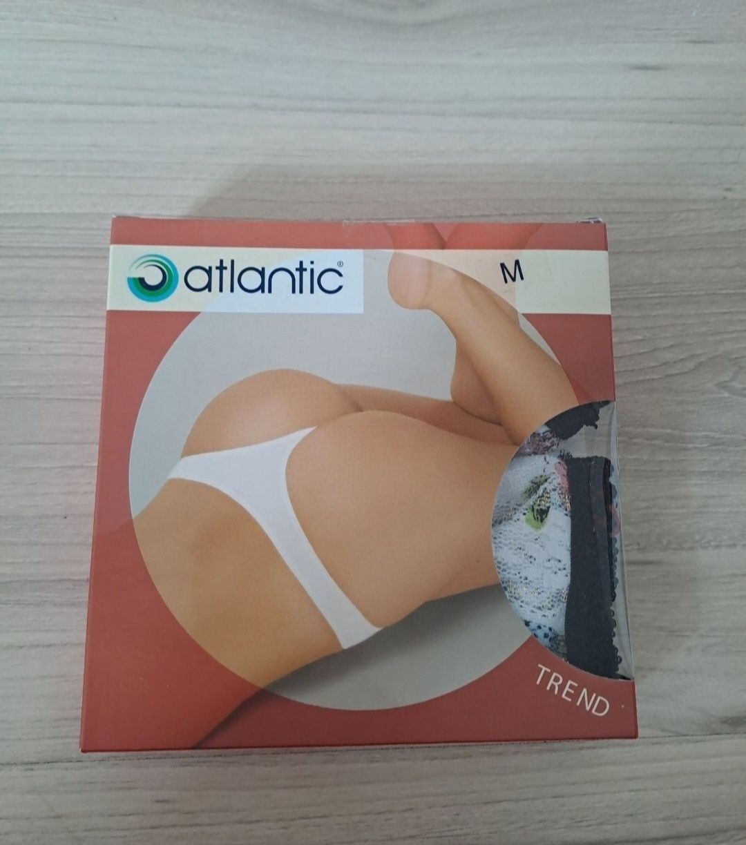 Stringi damskie Atlantic, rozmiar M, 2PACK