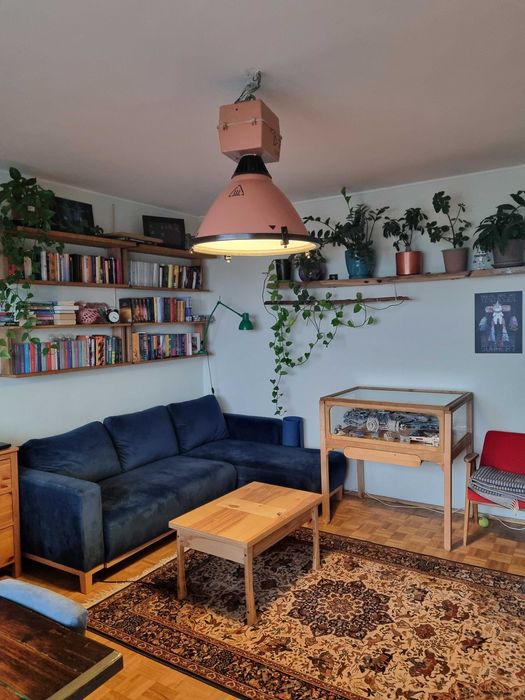 Duża lampa wisząca Loft, Przemysłowa, Industrialna po renowacji