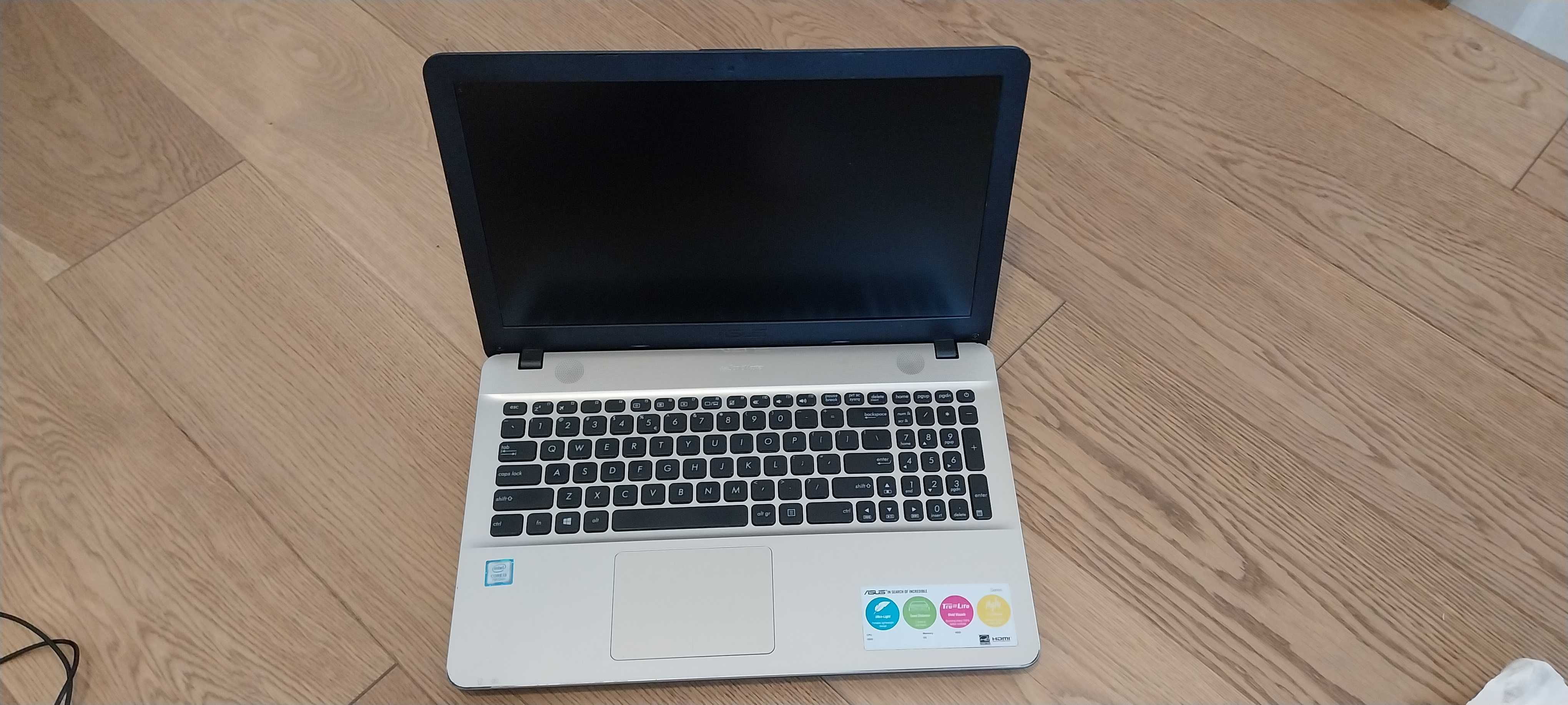 Laptop ASUS R541U i3-7100U/8GB/254GB/15,6"/WIN-10 Gdańsk