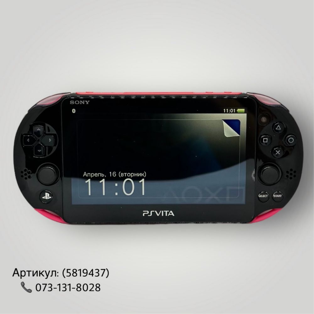 Ігрова приставка Sony Playstation VITA 2000 Slim Pink Black 64gb