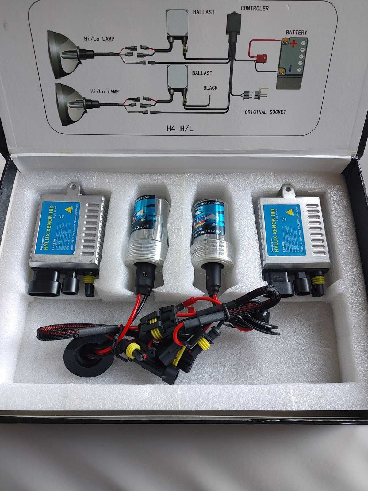 NOVOS _ Kits HYLUX xenon ou bi-xenon Canbus em H7 H1 H4 D2s