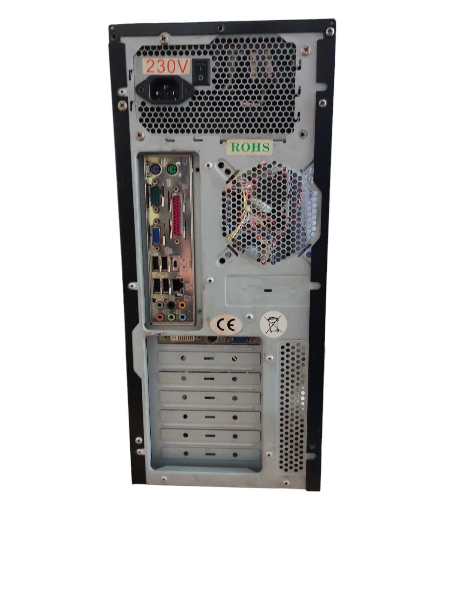 Komputer stacjonarny biurowy 160GB HDD 1GB RAM Windows 7
