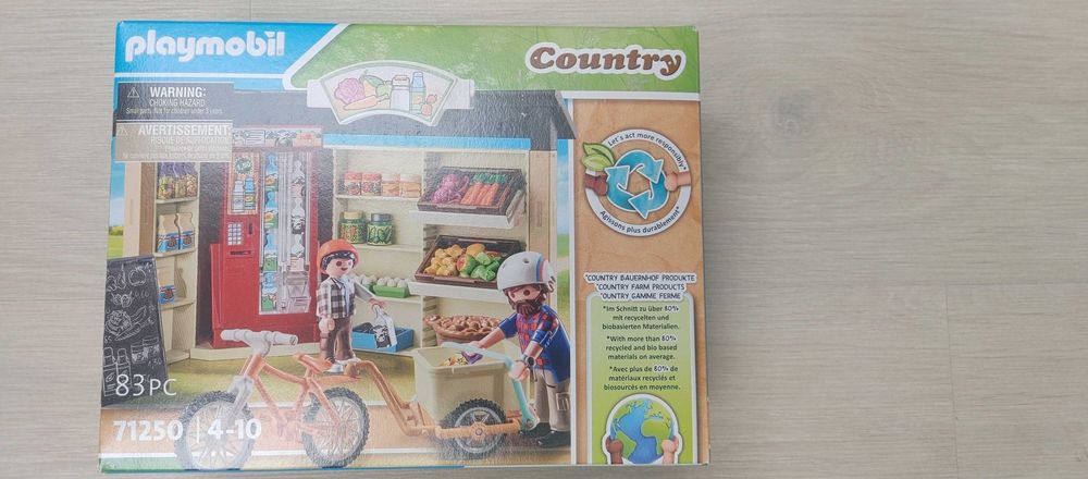 Playmobil country 71250 wiejski sklep całodobowy