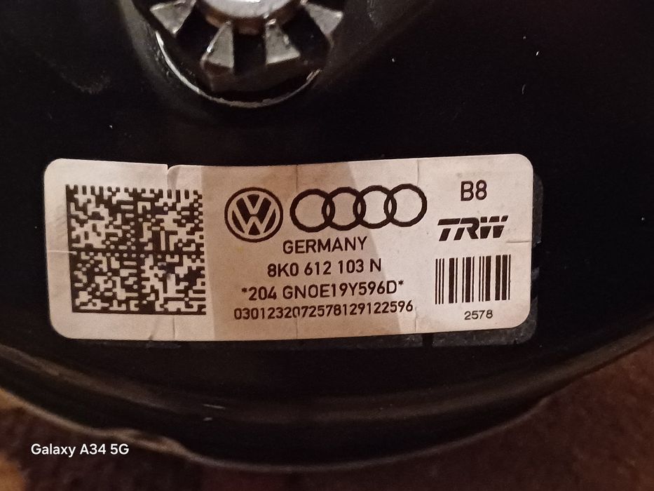 8K0612103N ауди ( ауді ) вакуумный усилитель тормозов AUDI A4B8 ( 13 -