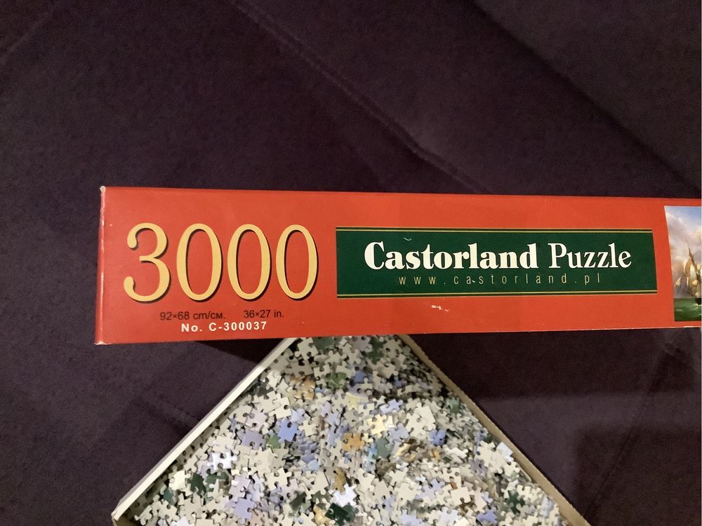 Пазл на 3000 деталей Морское сражение Парусники Castorland Puzzle